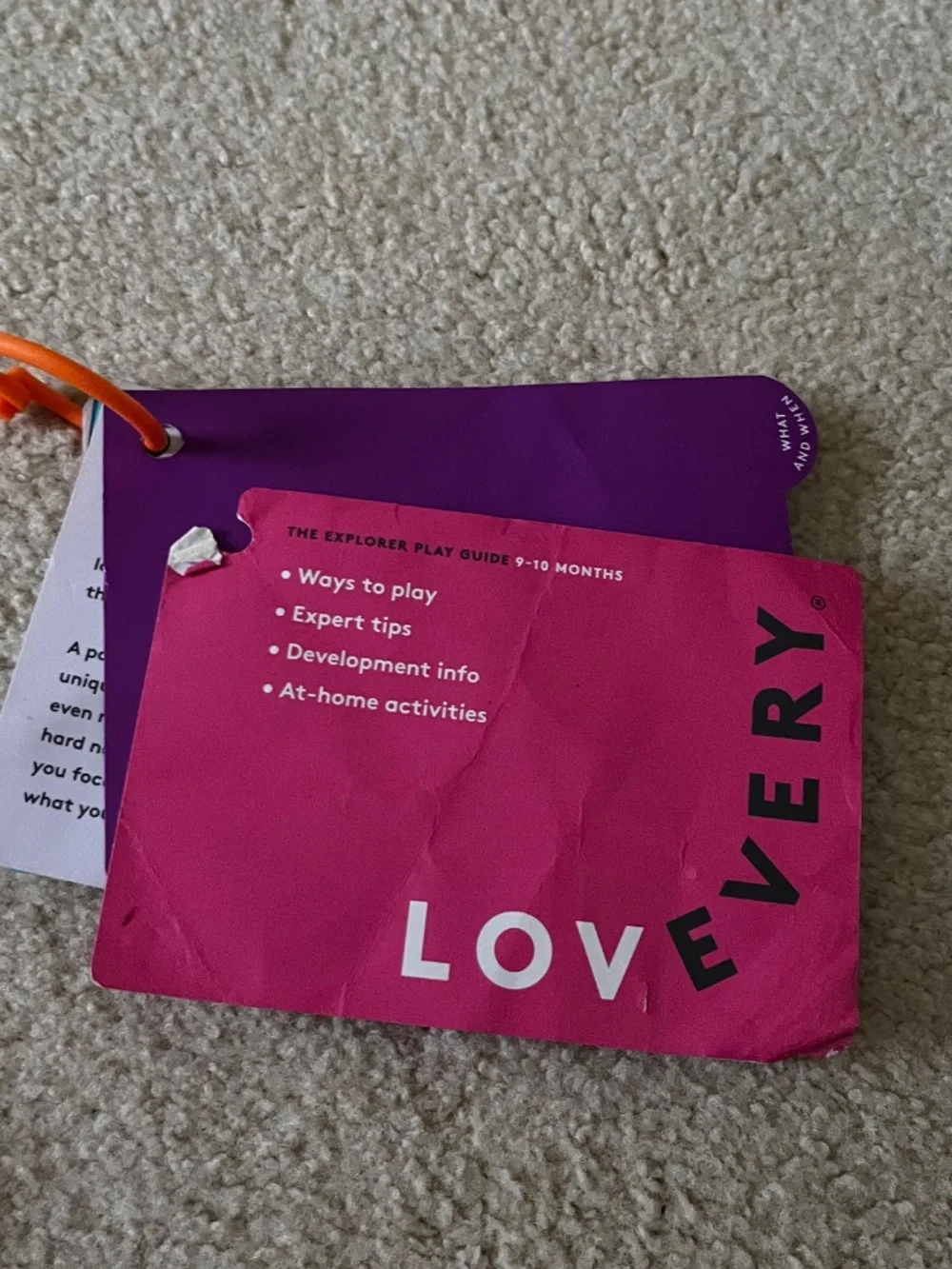 Lovevery The Explorer Play Kit 9–10 Months – 4 Toys + Play Guide